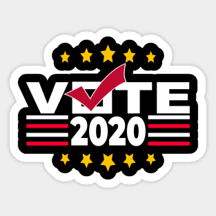 Vote 2020 Biden Trump Sticker